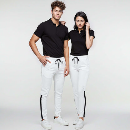 Zaraf's Black Stripe Trousers